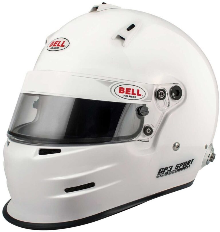 Bell Kask zamknięty GP3 SPORT biały (homologacja FIA) 1417003