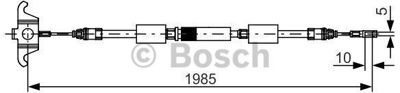Bosch Linka hamulcowa, 1 987 482 128 - Bezpłatny zwrot do 30 dni, największy wybór produktów. 1987482128