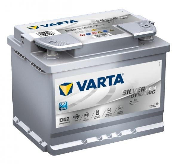 Varta Silver Dynamic AGM D52 12V 60Ah 680A (EN) P+